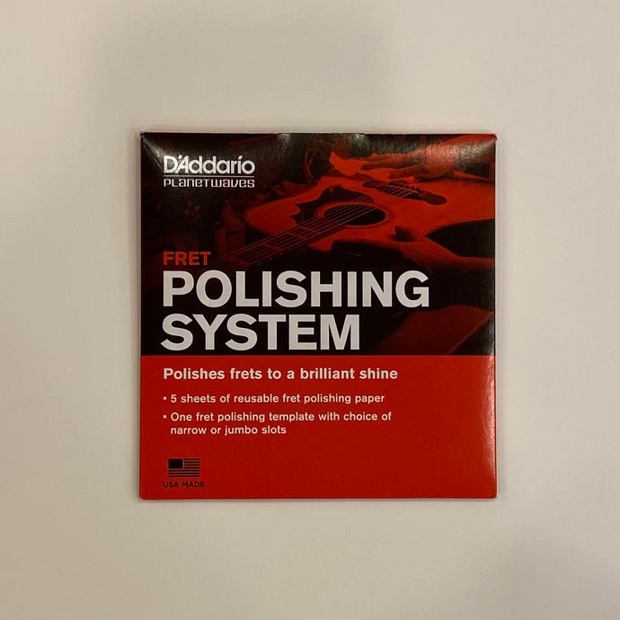 D'Addario フレット磨き用システム Fret Polishing System